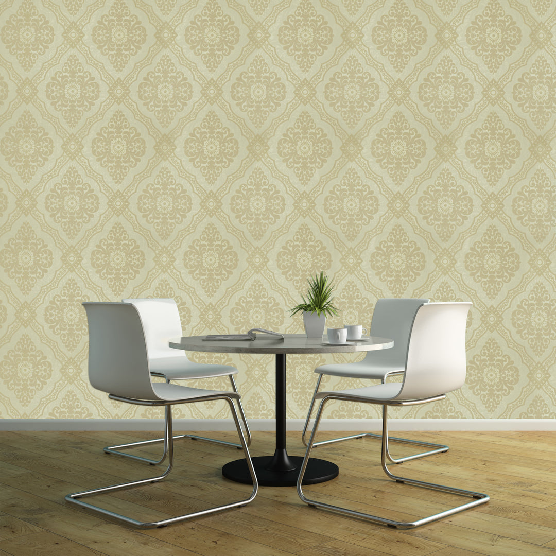 Holborn Sand Deco Wallpaper L110303