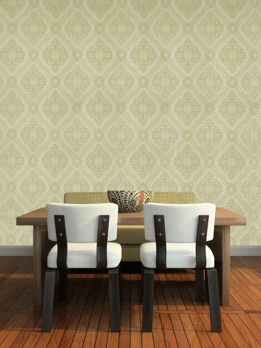 Holborn Sand Deco Wallpaper L110303