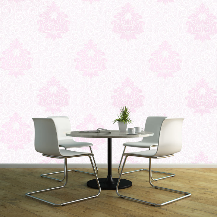 Holborn Pink Motif Wallpaper L110602
