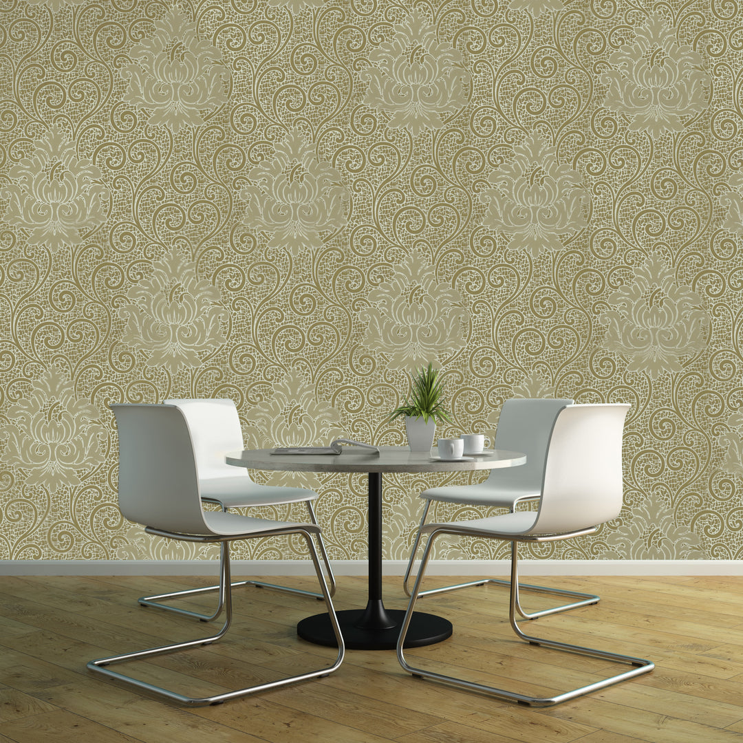 Holborn Bronze Motif Wallpaper L110604