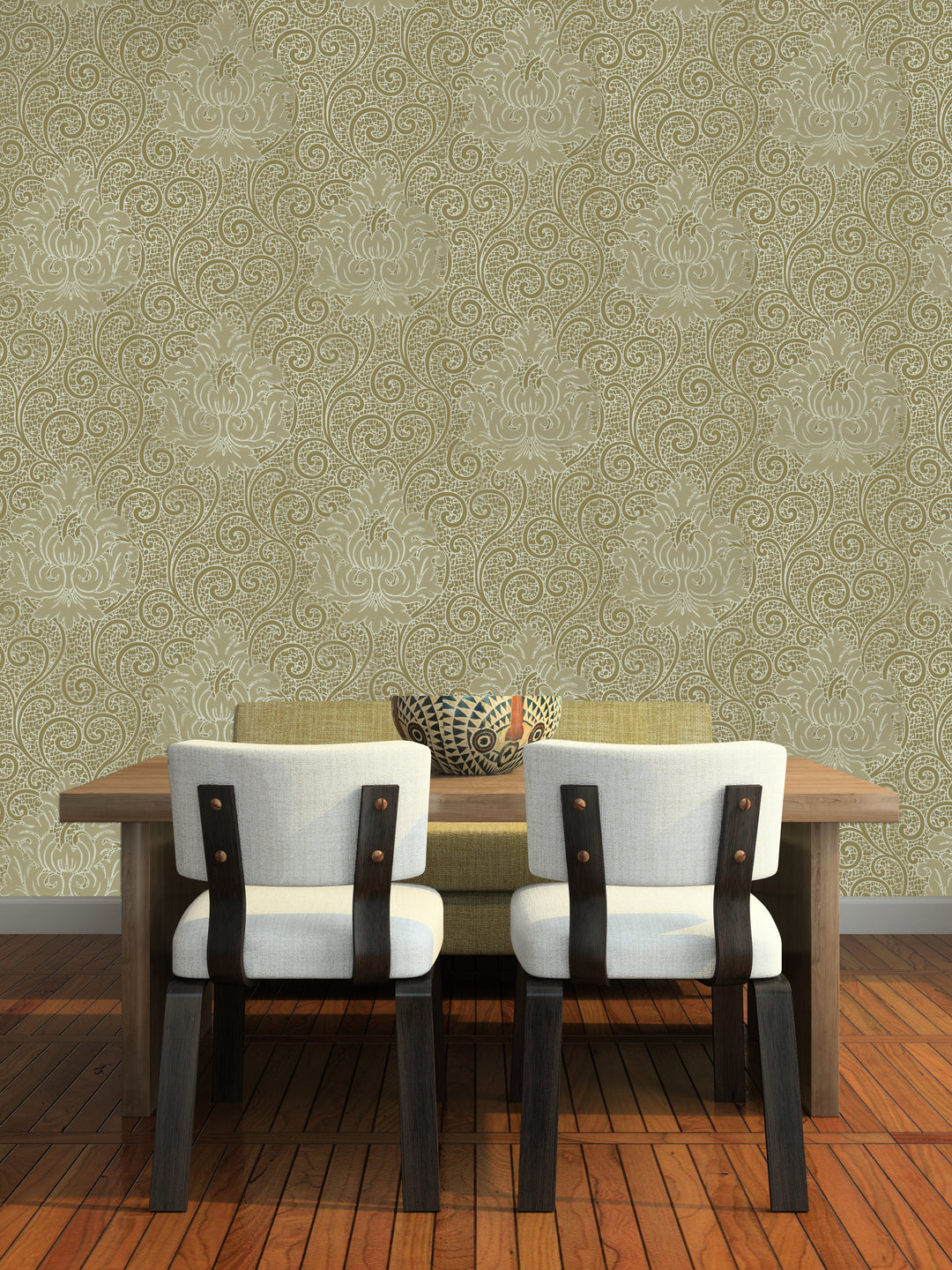 Holborn Bronze Motif Wallpaper L110604