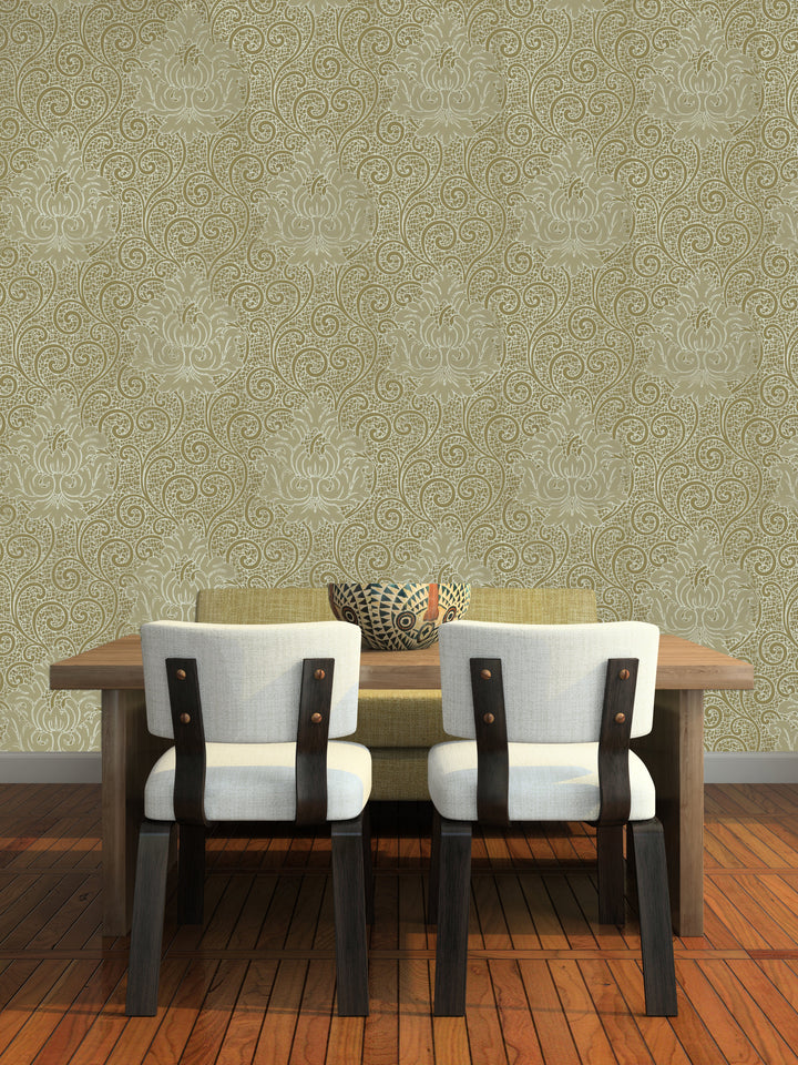 Holborn Bronze Motif Wallpaper L110604