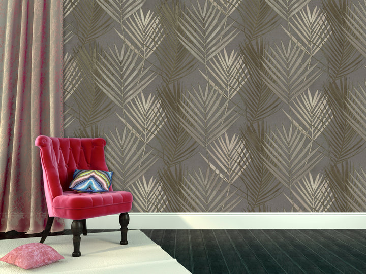 Hyde Park 29 Mink Weave Wallpaper Sk104-41815