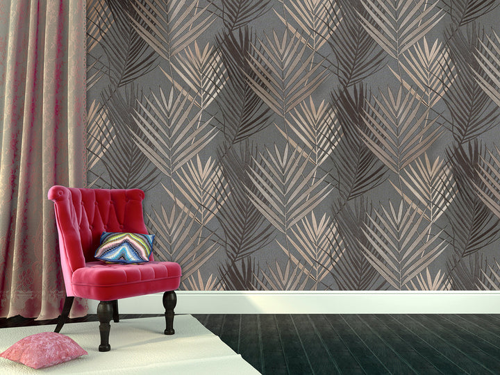Hyde Park 29 Ash Basket Weave Wallpaper Sk104-41816