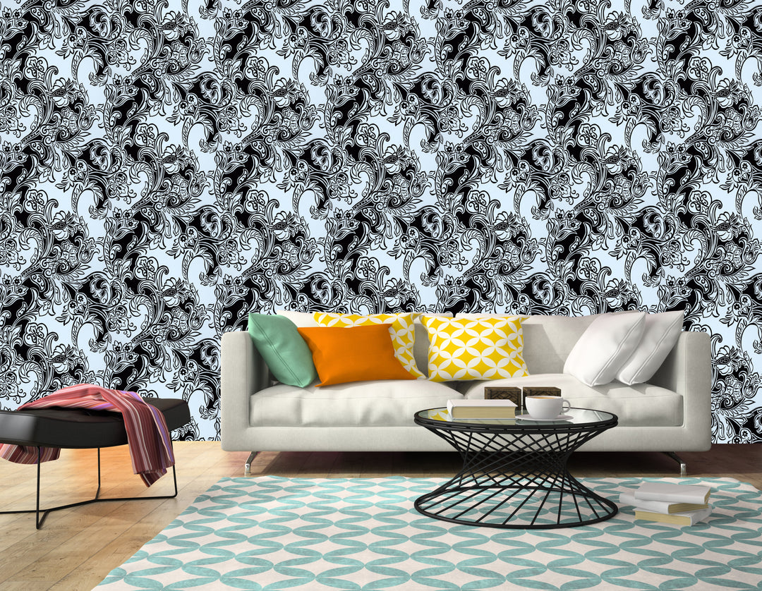 Hyde Park Ql Marble Mist Wallpaper Skg00156