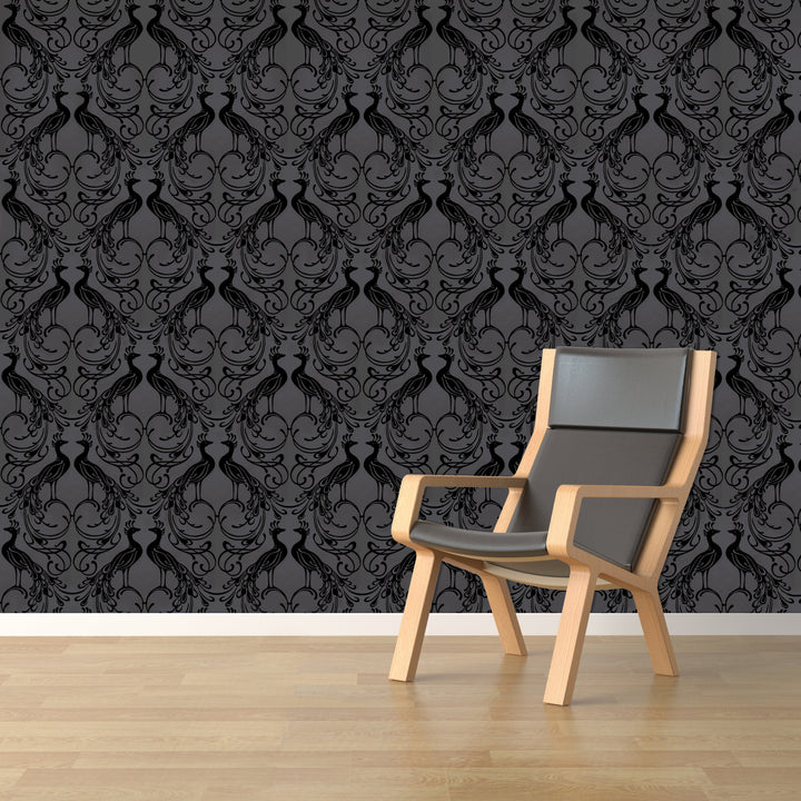 Hyde Park Ql Shadow Bloom Wallpaper Skg00231