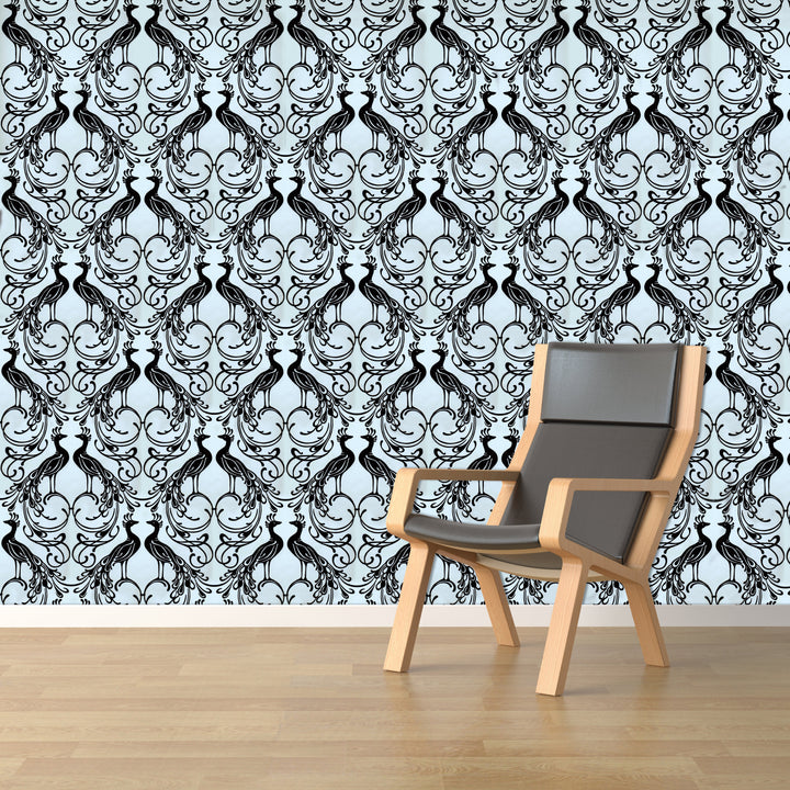 Hyde Park Ql Ice Baroque Wallpaper Skg00232