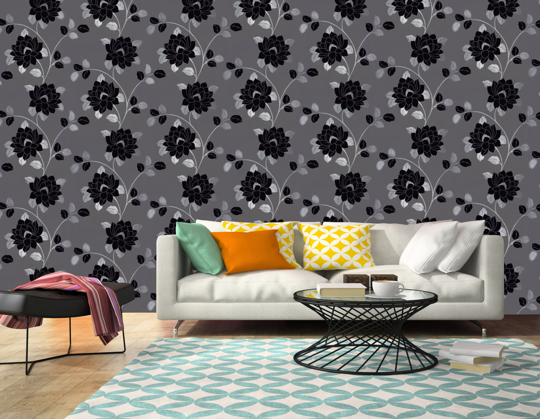 Hyde Park Ql Snow Petal Wallpaper Skg00252