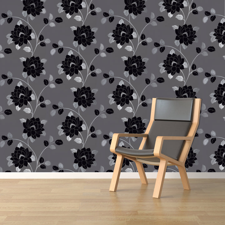 Hyde Park Ql Snow Petal Wallpaper Skg00252