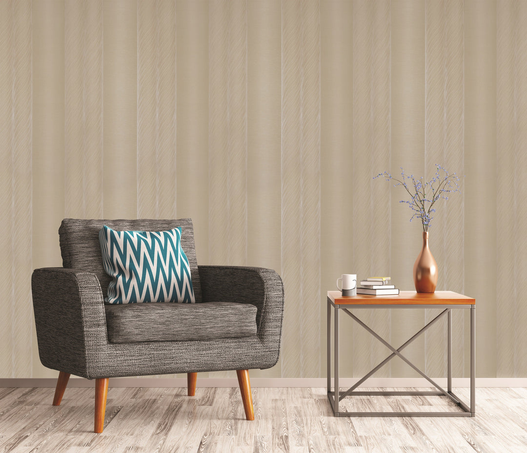 Kensington Champagne Smooth Wallpaper Ke3303