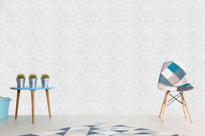 Kensington Ivory Geometric Wallpaper Ke4116