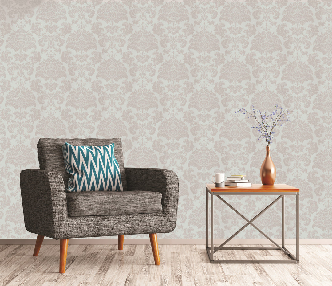 Kensington Sand Embossed Wallpaper Ke4117