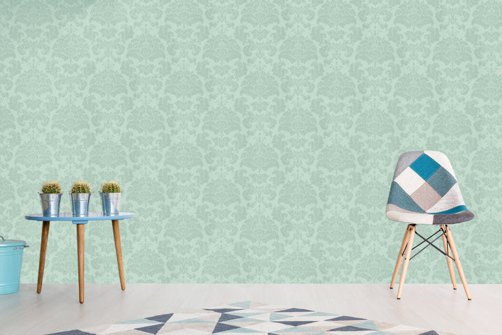 Kensington Silver Silk Touch Wallpaper Ke4118