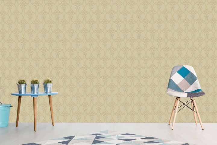 Kensington Vanilla Striped Wallpaper Ke5113