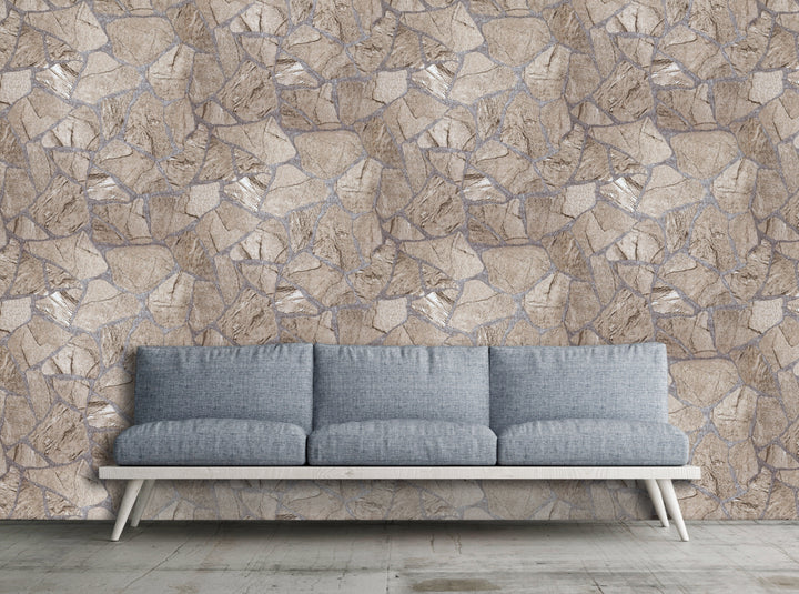 Kent B Marble Taupe Wallpaper Sk22162
