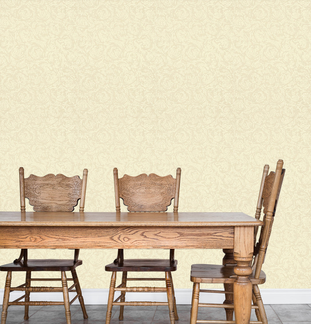 Kent B Butter Cream Wallpaper Sk4122
