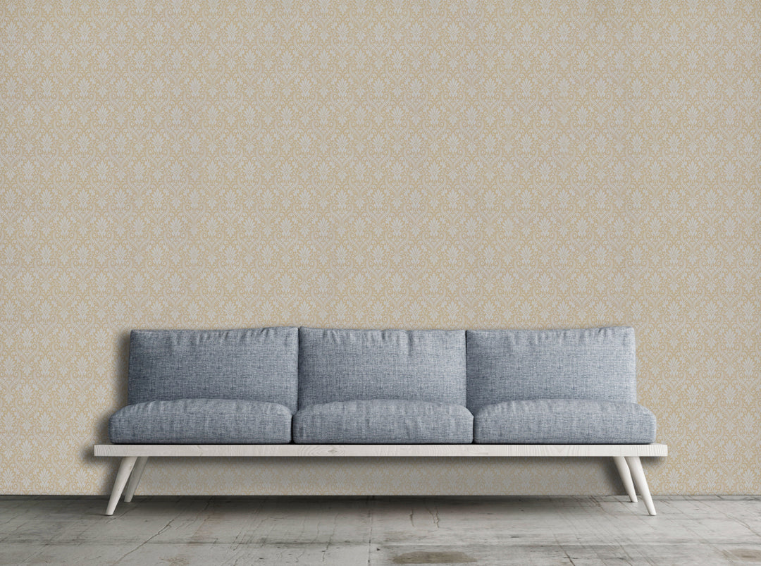 Kent B Sandy Taupe Wallpaper Sk8741