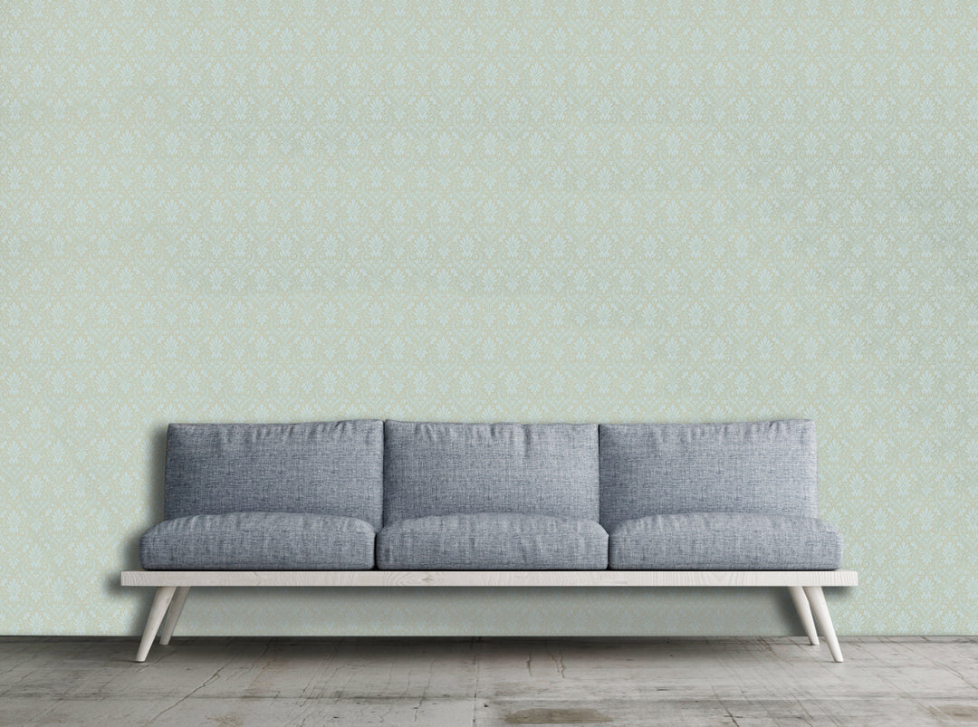 Kent B Hazy White Wallpaper Sk8753