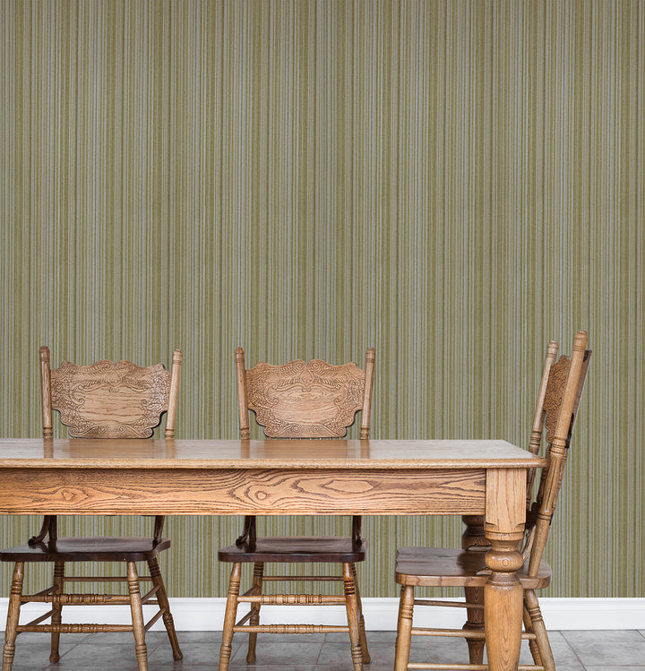 Kent B Linen Stripe Wallpaper Sk9719