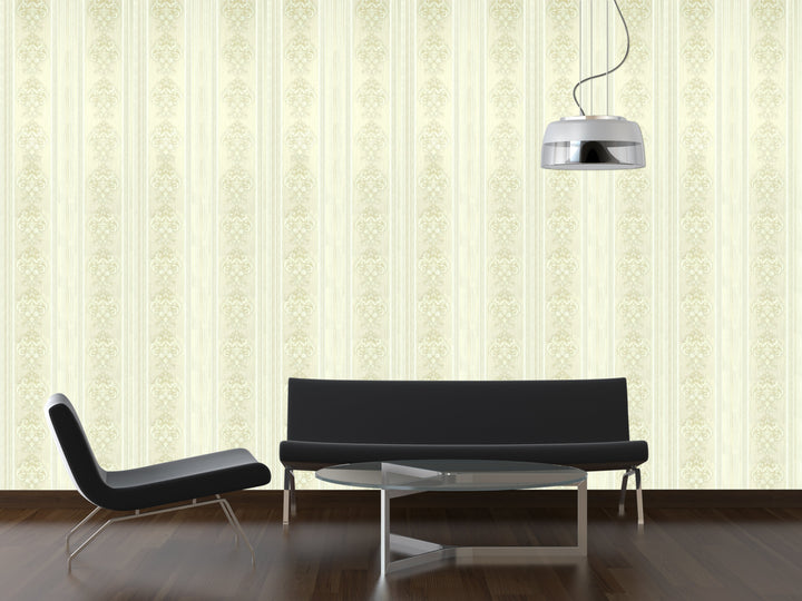 King Alfred A Pistachio Panel Wallpaper Sk0233-03