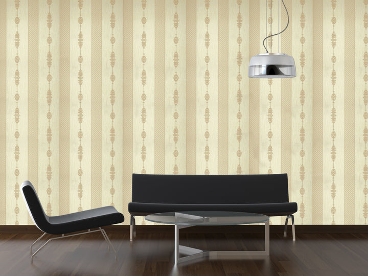 King Alfred A Stone Stripe Wallpaper Sk9983-02