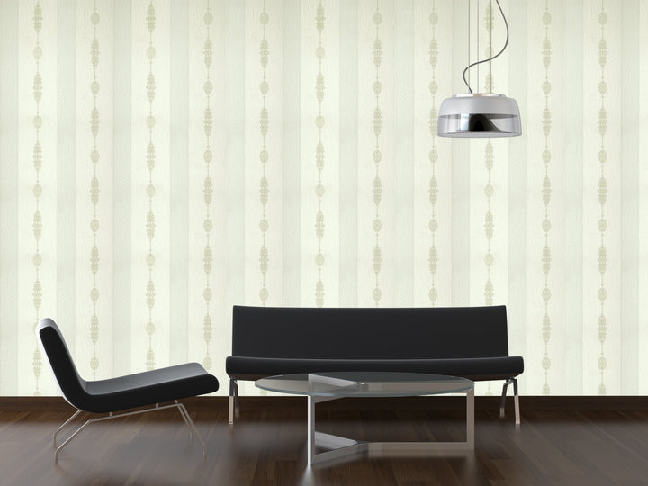 King Alfred A Linen Stripe Wallpaper Sk9983-03