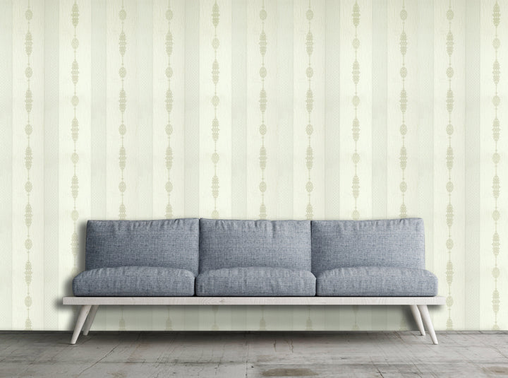 King Alfred A Linen Stripe Wallpaper Sk9983-03