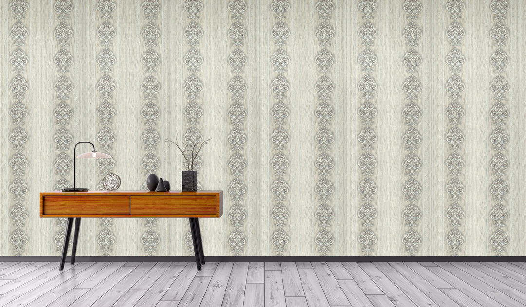 King Alfred B Foggy Stripe Wallpaper Sk0233-13