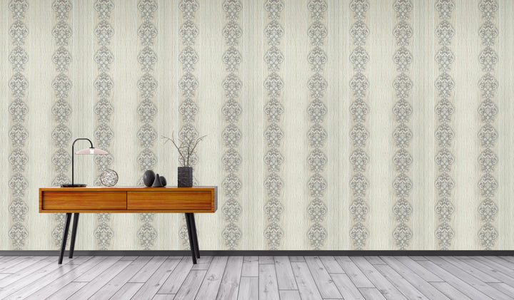 King Alfred B Foggy Stripe Wallpaper Sk0233-13