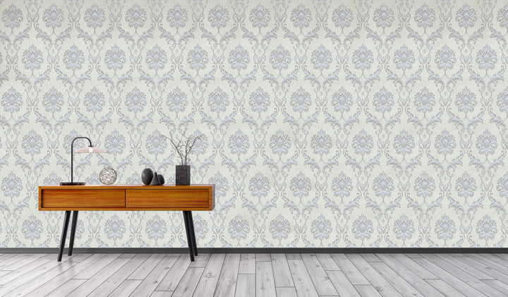 King Alfred B Silver Regal Wallpaper Sk9432-13