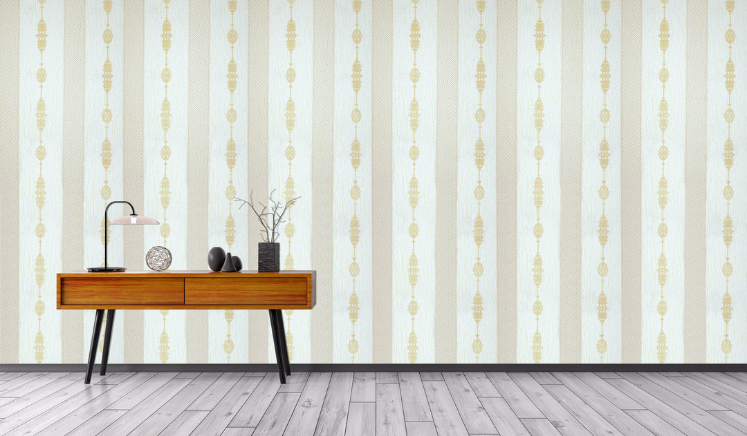 King Alfred B Cloud Stripe Wallpaper Sk9983-08