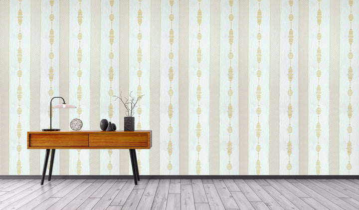 King Alfred B Cloud Stripe Wallpaper Sk9983-08