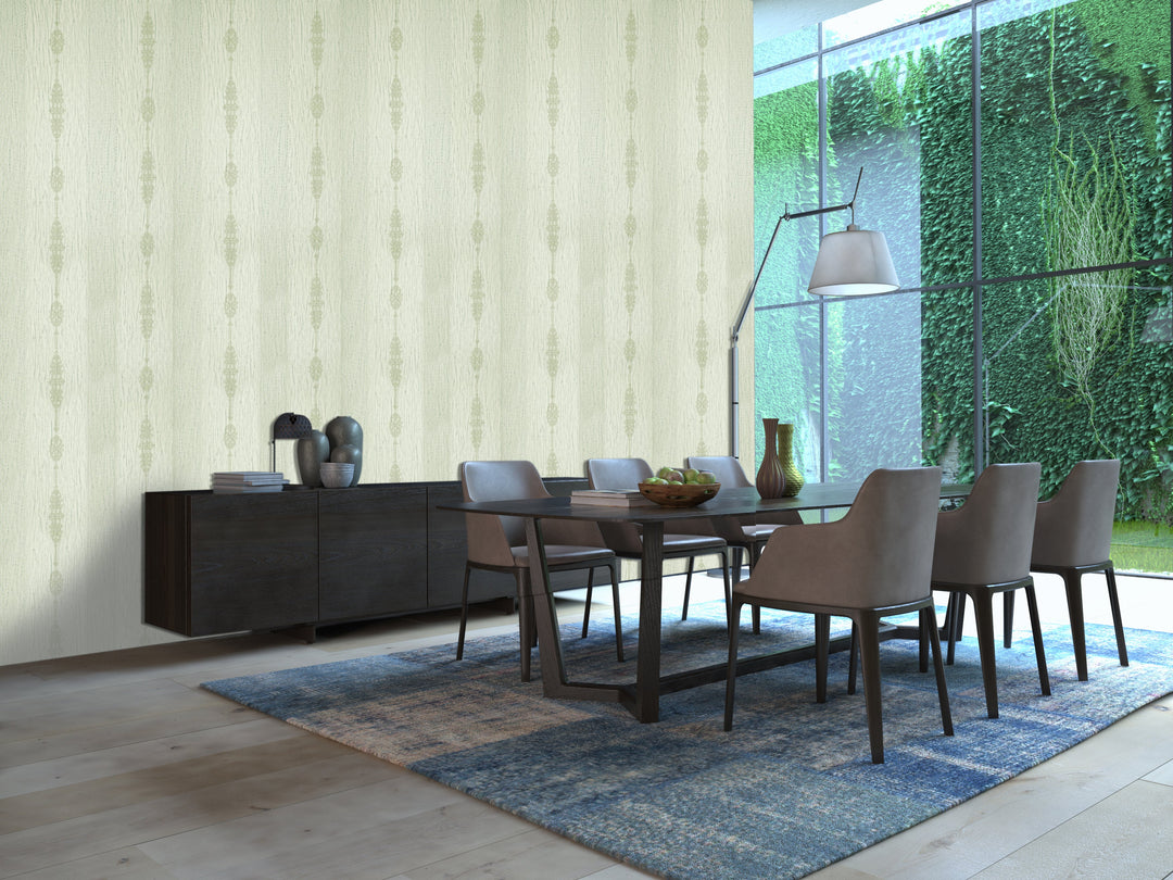 King Alfred B Seafoam Stripe Wallpaper Sk9983-11
