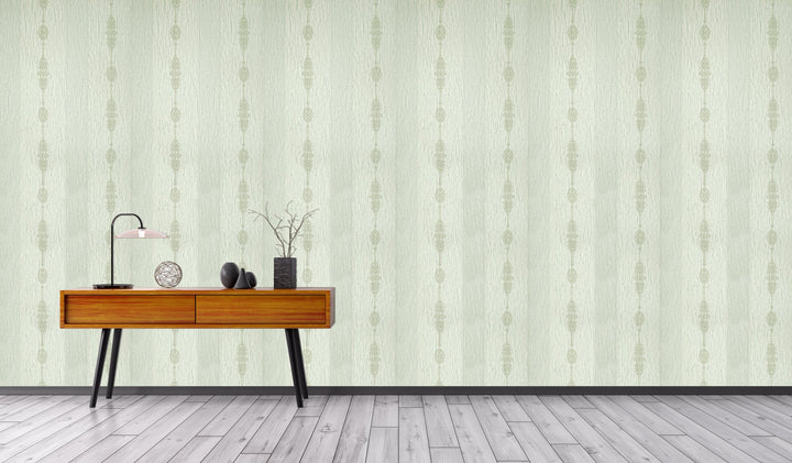King Alfred B Seafoam Stripe Wallpaper Sk9983-11