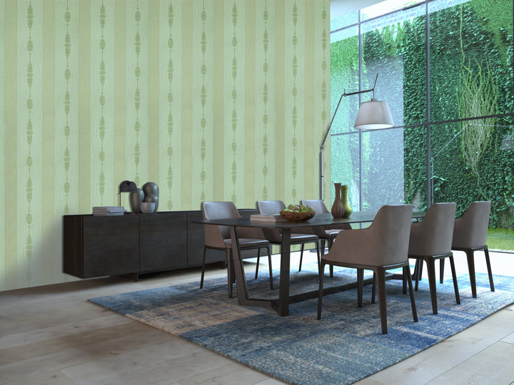 King Alfred B Fern Stripe Wallpaper Sk9983-12