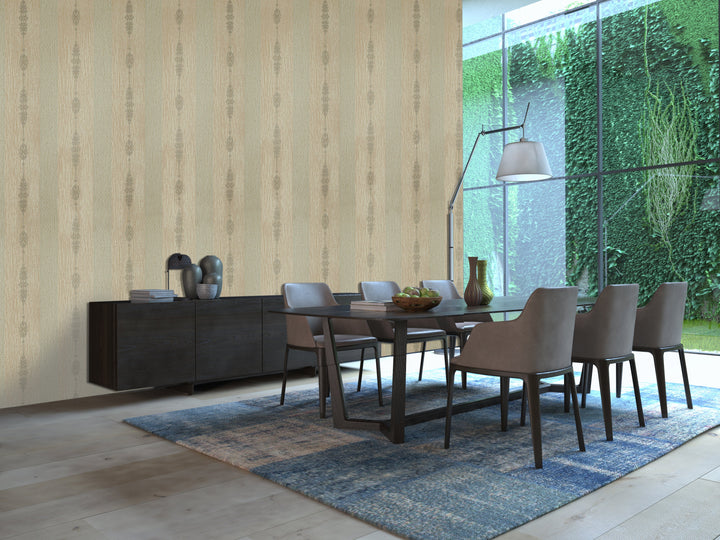 King Alfred B Rosewood Stripe Wallpaper Sk9983-14