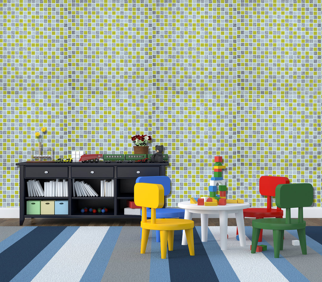 Knightsbridge Pistachio Pop Wallpaper 2468-58