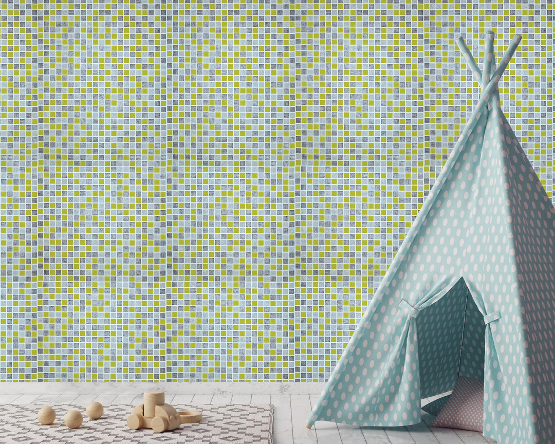 Knightsbridge Pistachio Pop Wallpaper 2468-58