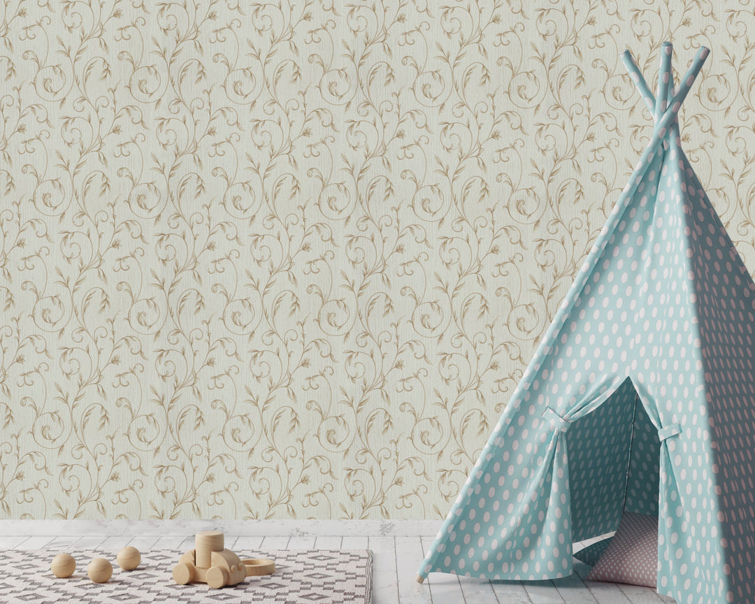 Knightsbridge Cream Bloom Wallpaper 7193-33T