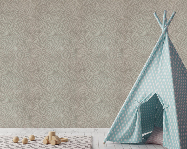 Knightsbridge Ivory Shine Wallpaper 7221-33