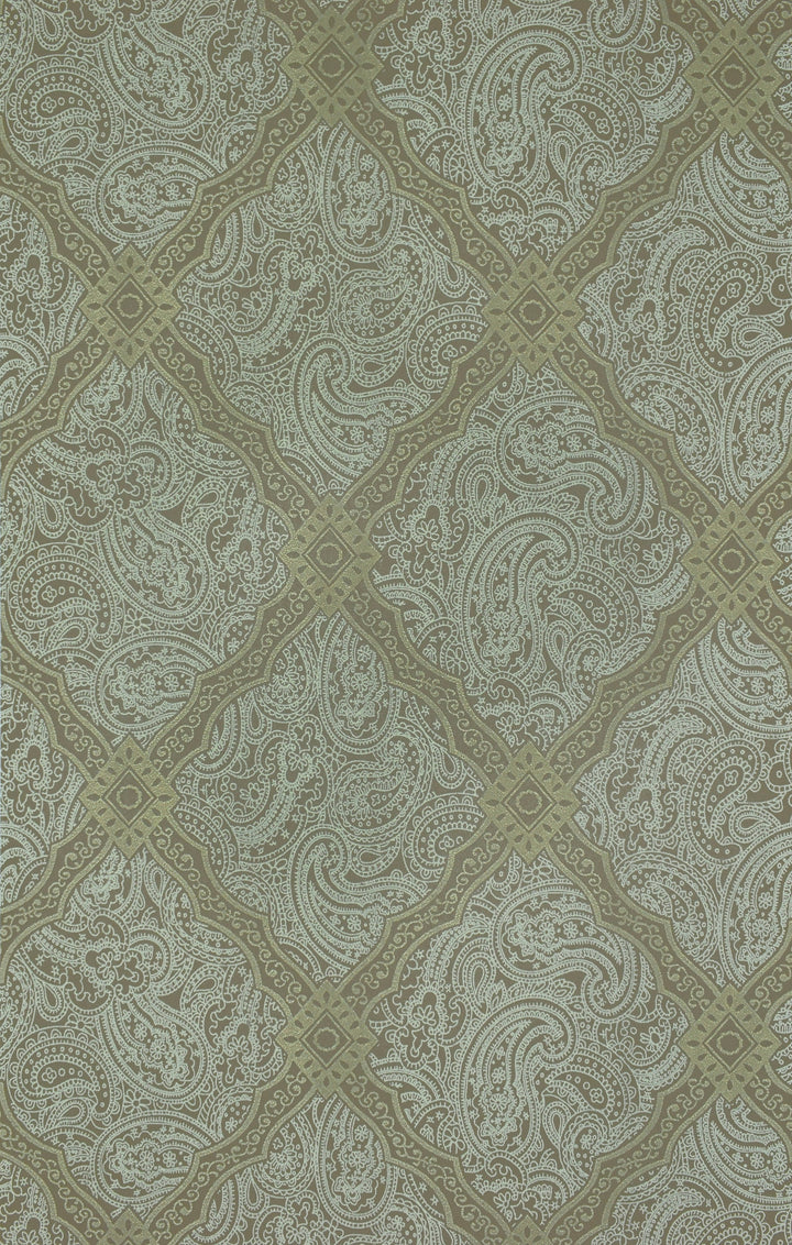 Holborn Olive Grid Wallpaper L110205