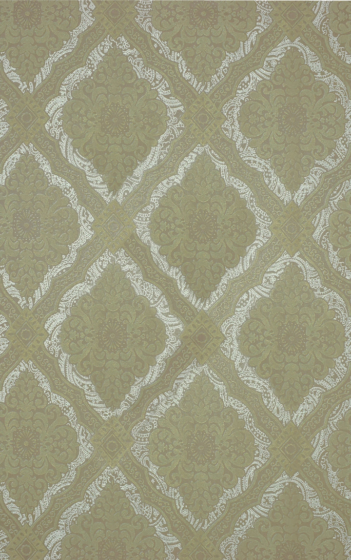 Holborn Olive Lattice Wallpaper L110305