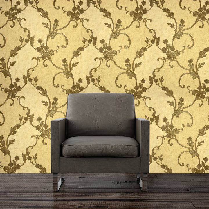Golden Vine Wallpaper