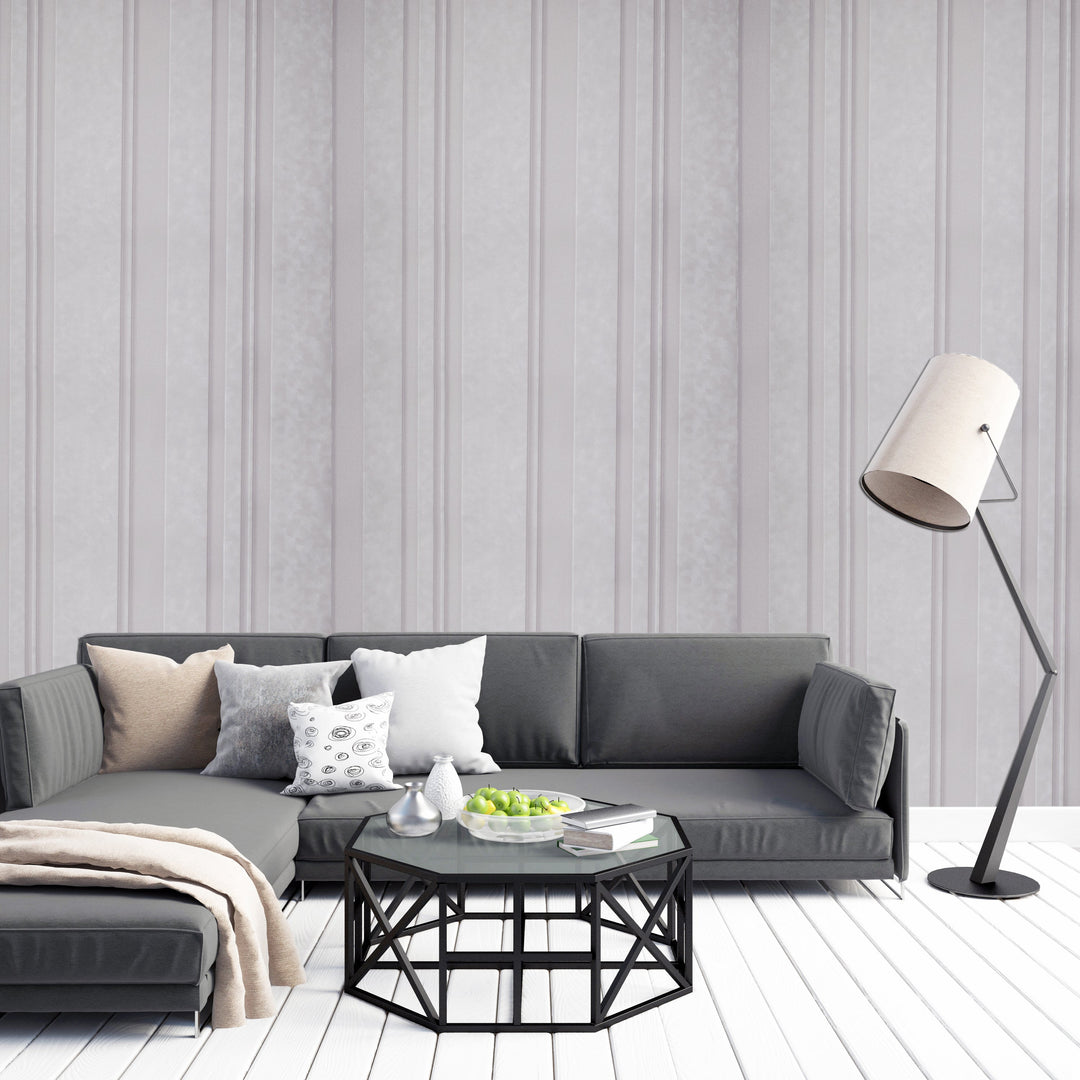 Mayfair Lavender Stripe Wallpaper 1825-36