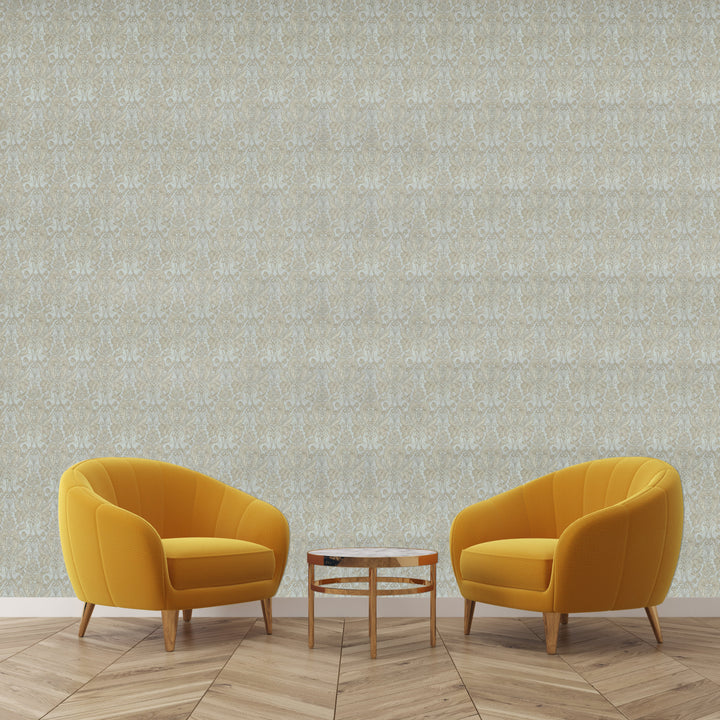 Mayfair Silver Sheen Wallpaper 1827-25