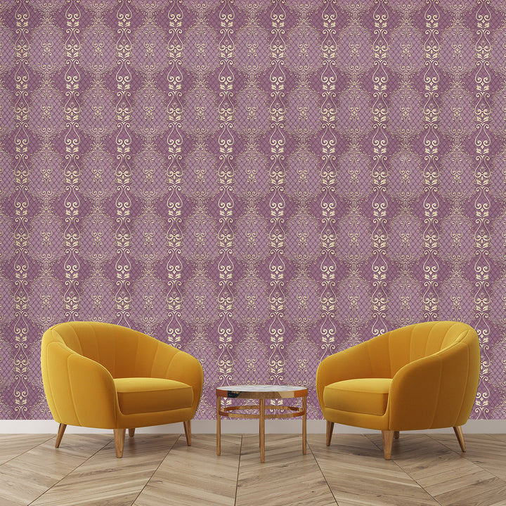 Mayfair Plum Classic Wallpaper 1841-67