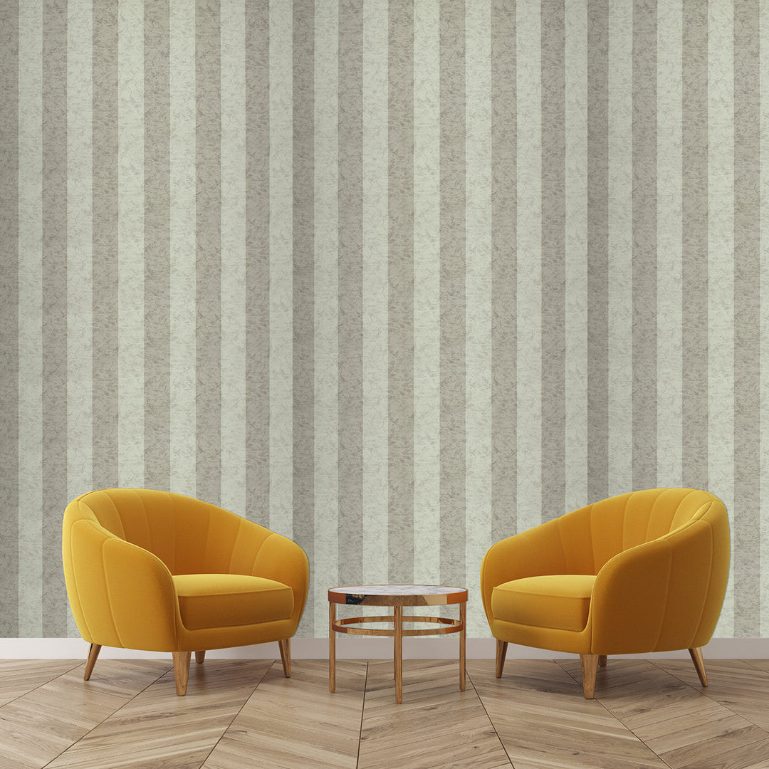 Mayfair Alabaster Stripe Wallpaper 8320-39