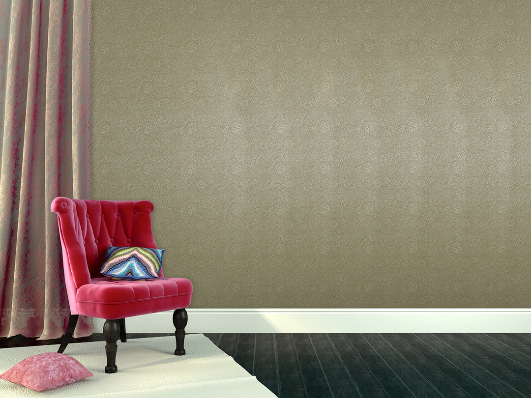 Newcastle 29 Sandstone Grid Wallpaper Sk69-5161