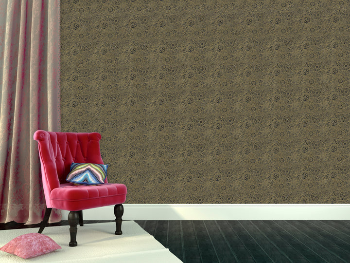 Newcastle 29 Earth Weave Wallpaper Sk69-5162
