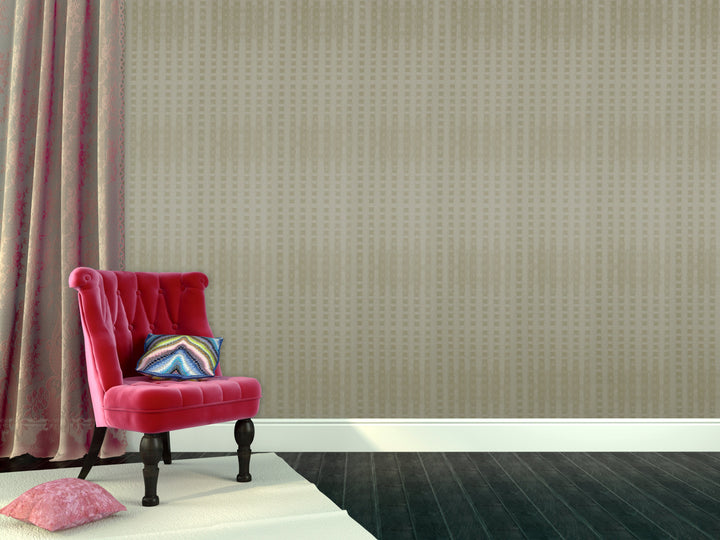 Newcastle 29 Vanilla Stripe Wallpaper Sk69-5427